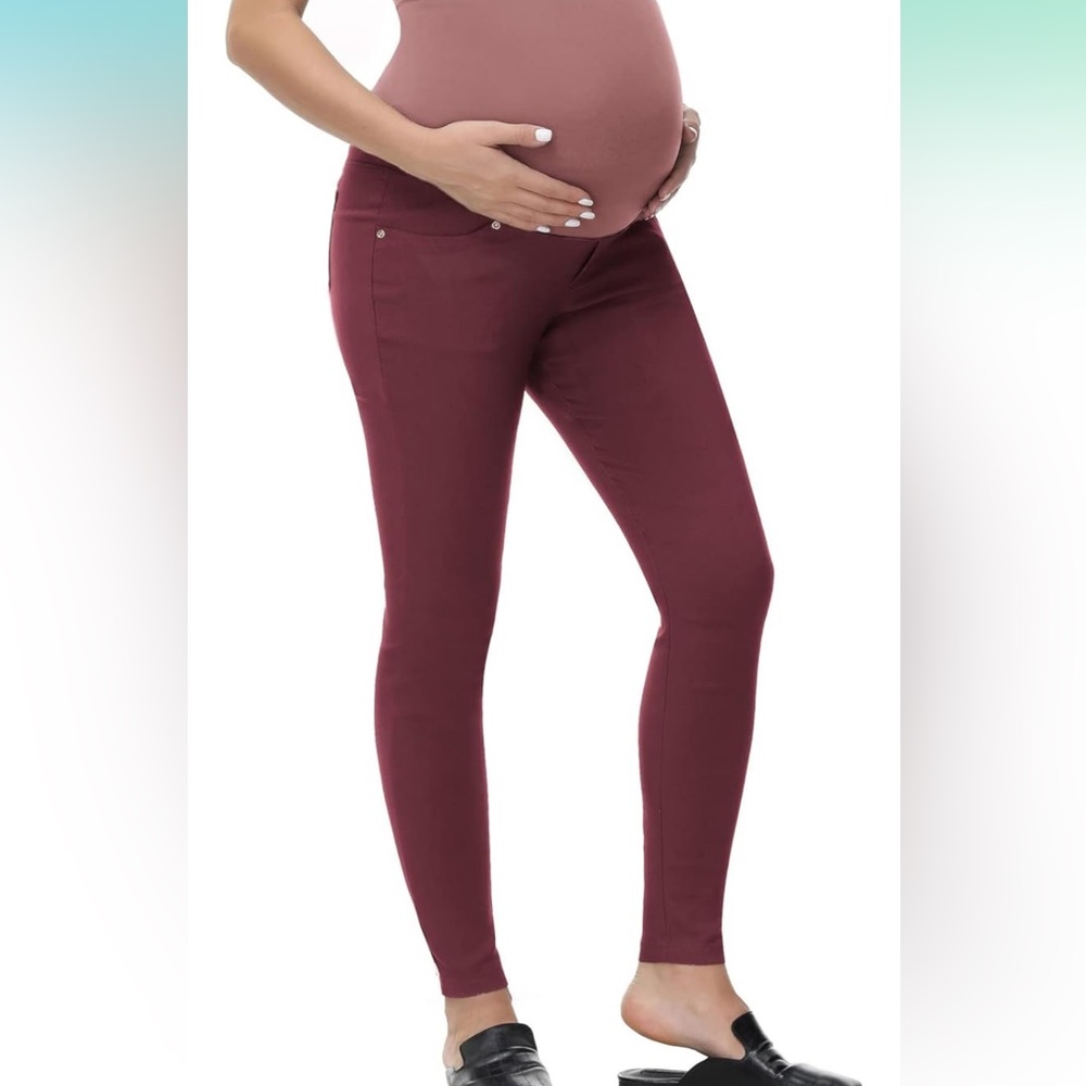 Like new Women Maternity Casual Pants for Work Office Skinny Pants X-Large